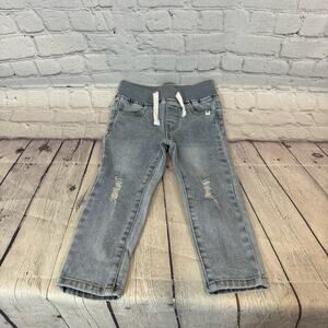 Little Bum Bums Distressed Light Wash Jeans